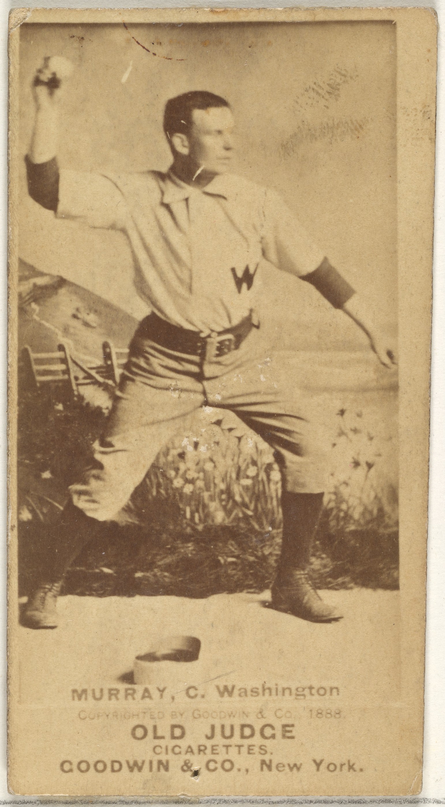 1888 Old Judge Baseball Card