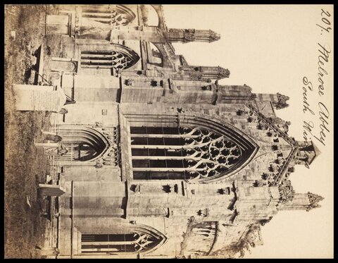 Melrose Abbey South Transept