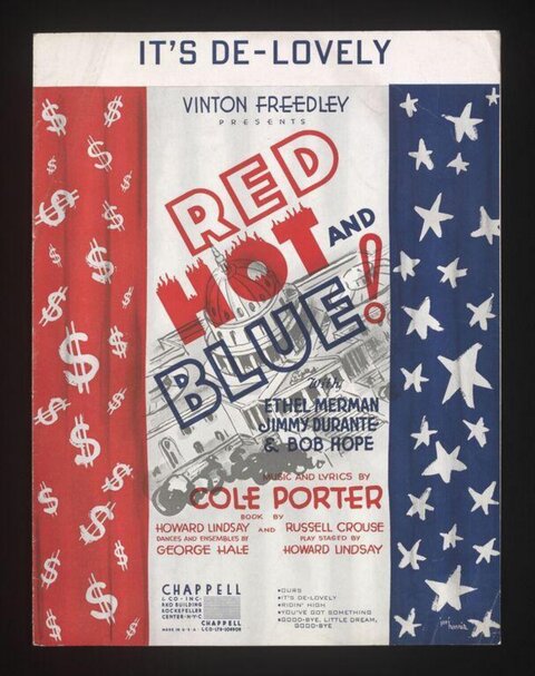 Vintage It's De-Lovely Sheet Music Cover