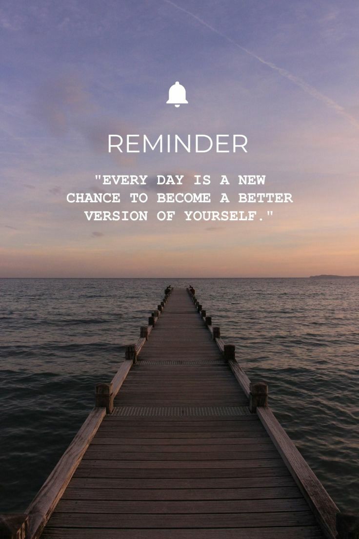 Motivational Reminder on Sunset Pier