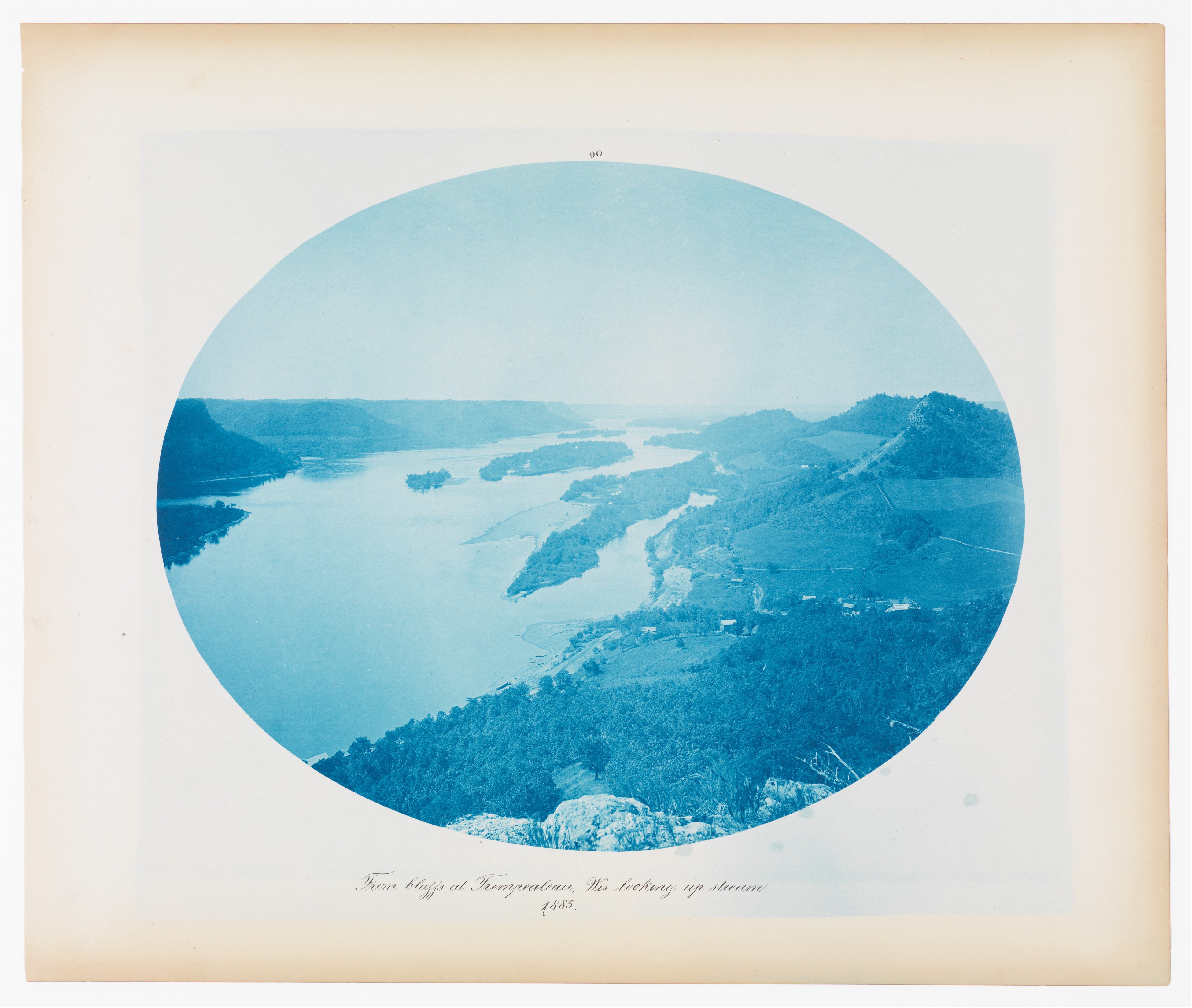 1885 Trempealeau Bluffs River View