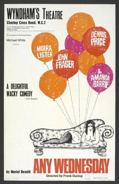 Any Wednesday Theatre Play Poster
