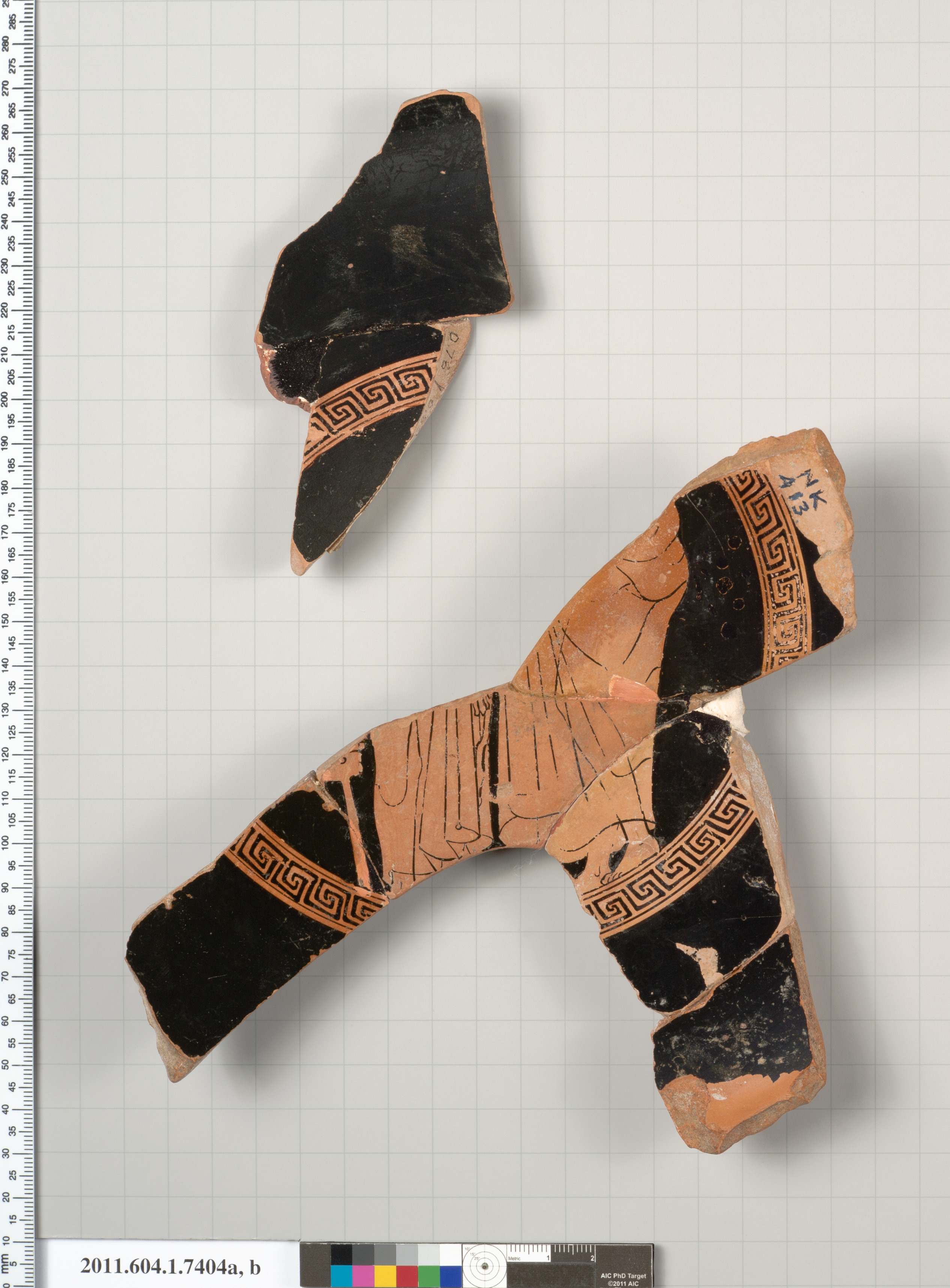 Two Ancient Pottery Fragments