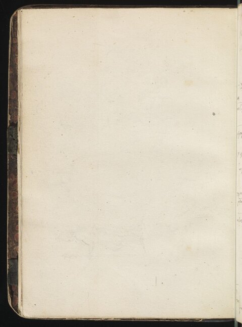 Blank Page of Vintage Notebook