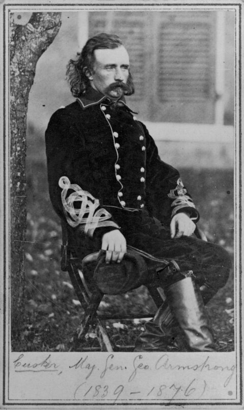 Portrait of George Armstrong Custer