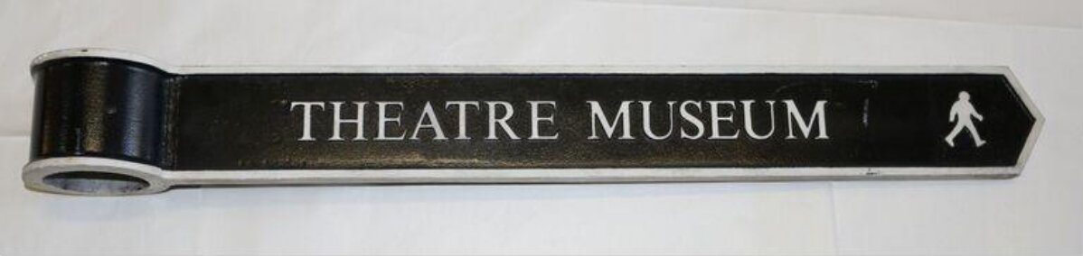 Theatre Museum Directional Sign