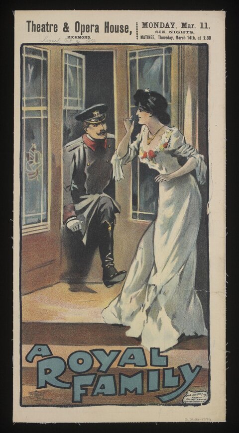 A Royal Family Theater Poster