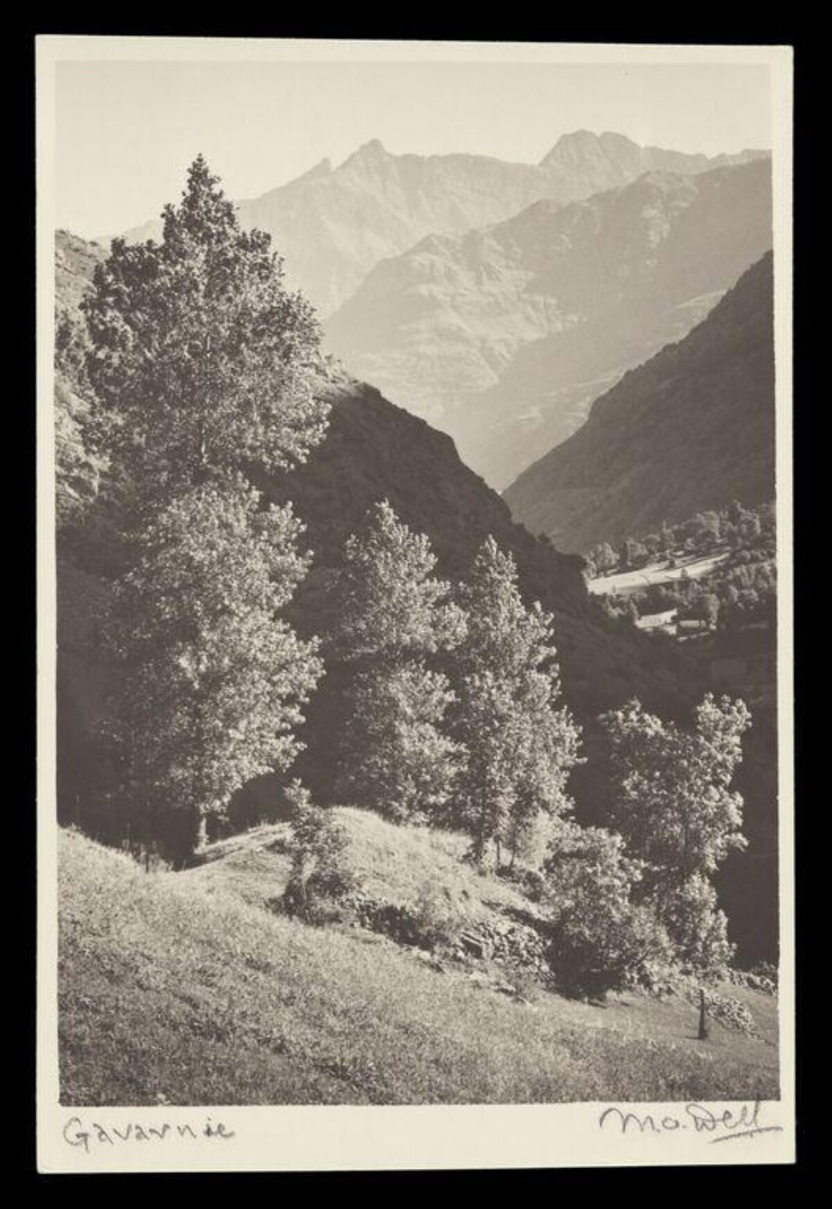 Gavarnie Mountain Valley Landscape