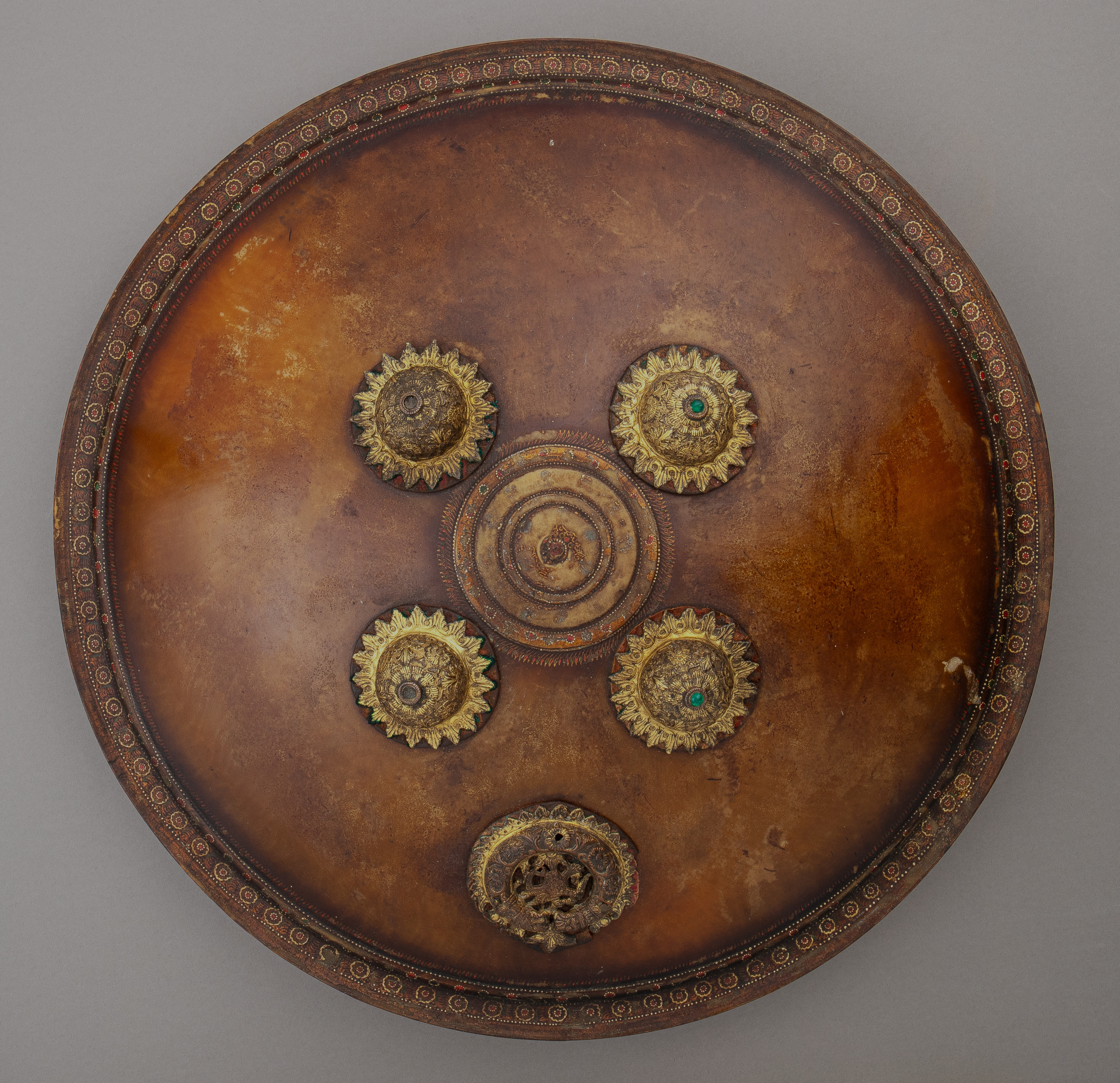 Ornate Antique Round Shield