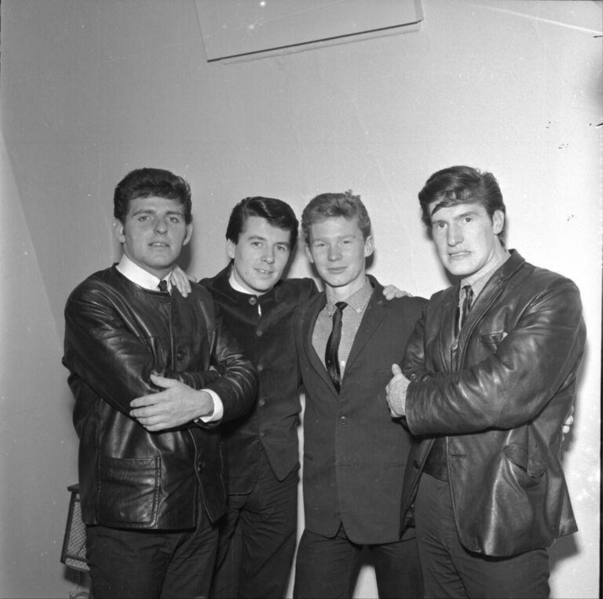 Four Young Men Group Portrait