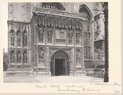 South Porch of Canterbury Cathedral