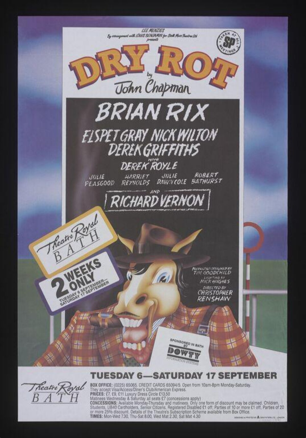 Dry Rot Play Theatre Poster
