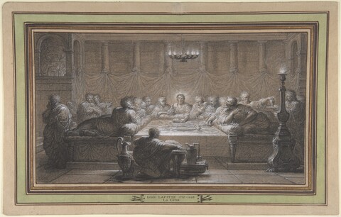 The Last Supper Drawing