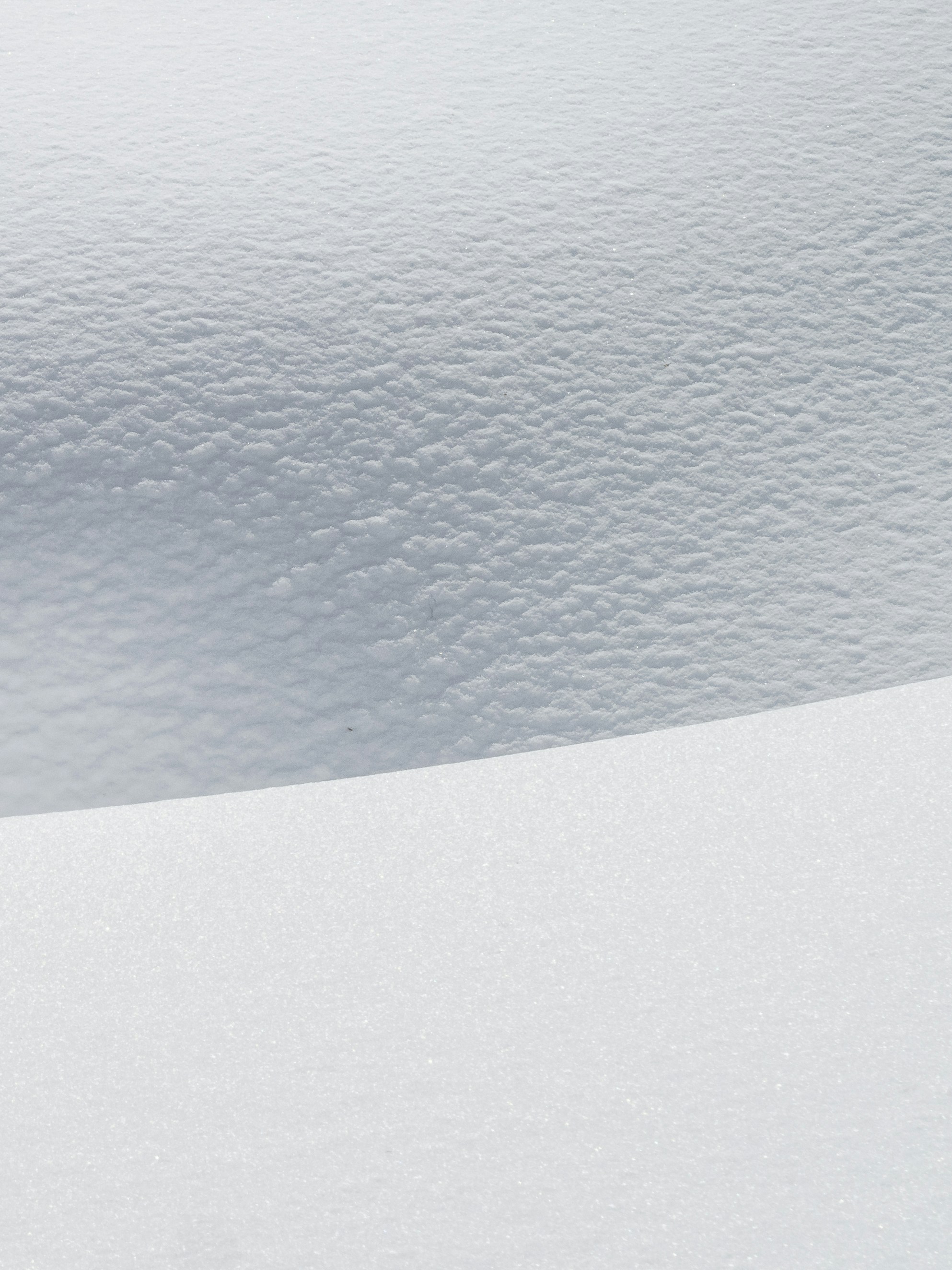Textured Snow Surface