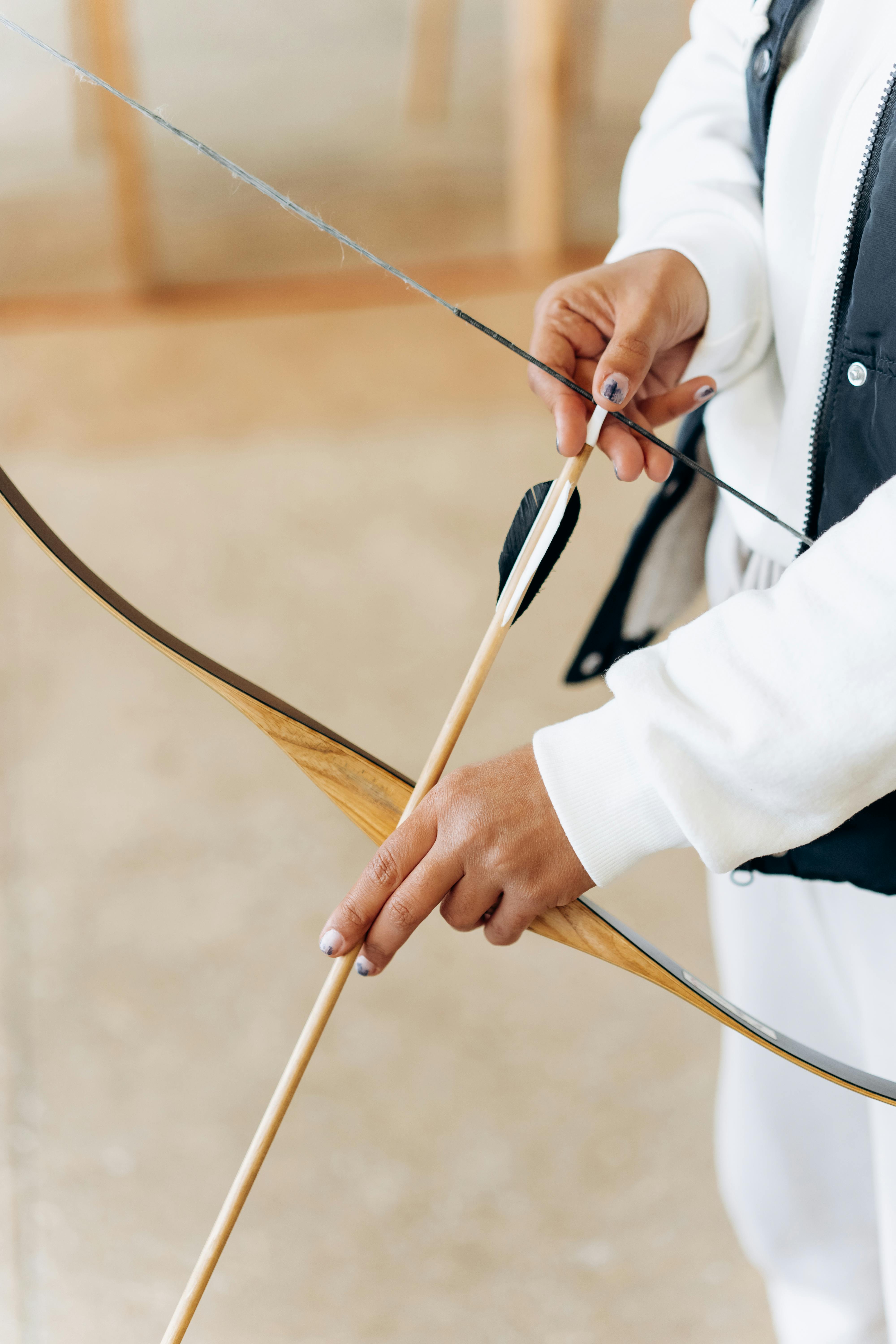 Preparing Arrow for Archery