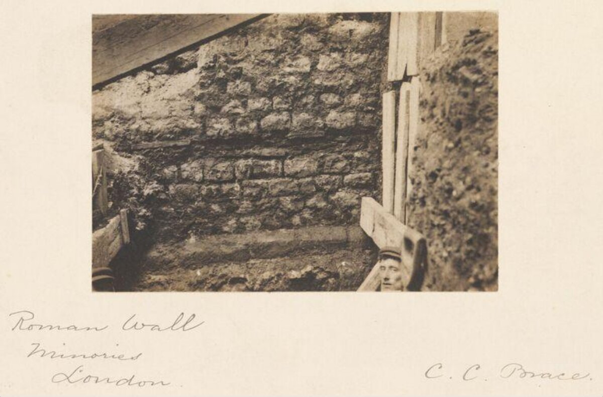 Roman Wall at Minories London