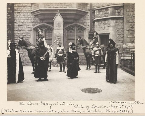1906 Lord Mayor's Show Historical Group