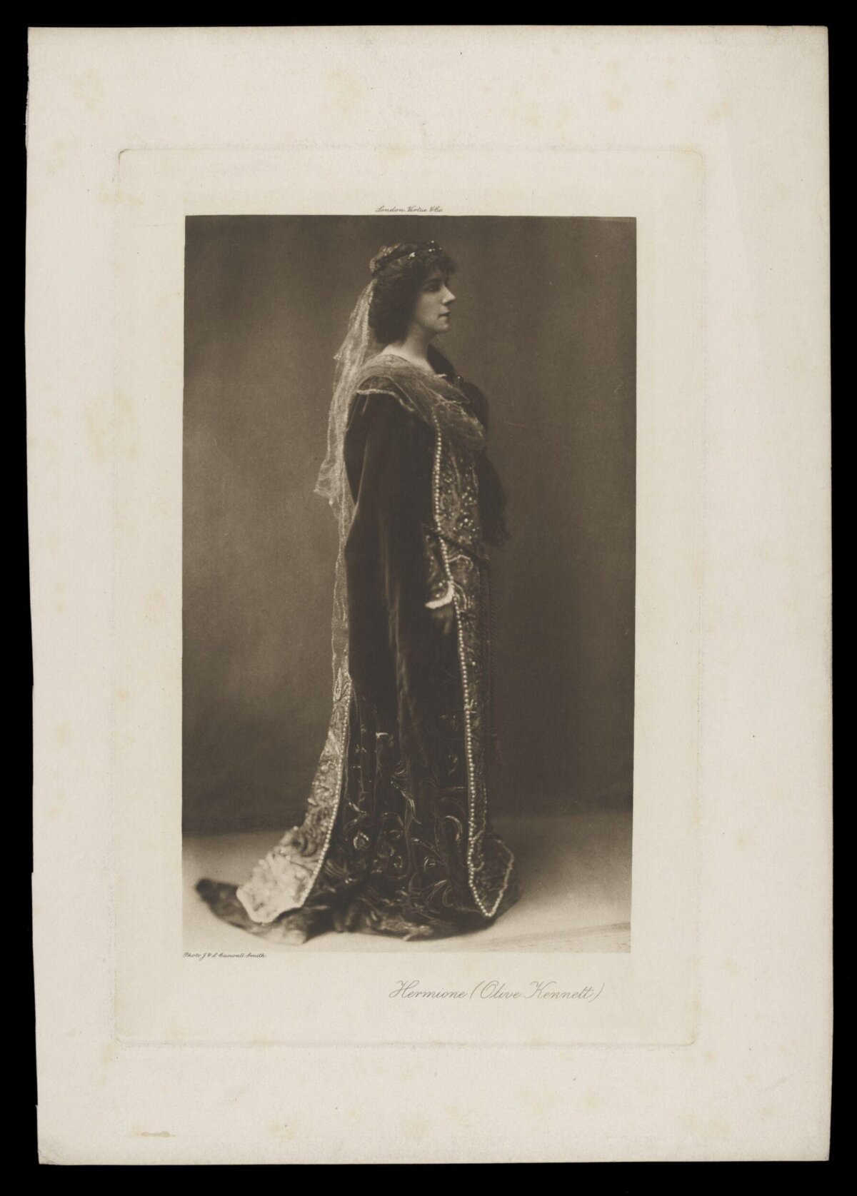 Vintage Portrait of Olive Kennett as Hermione