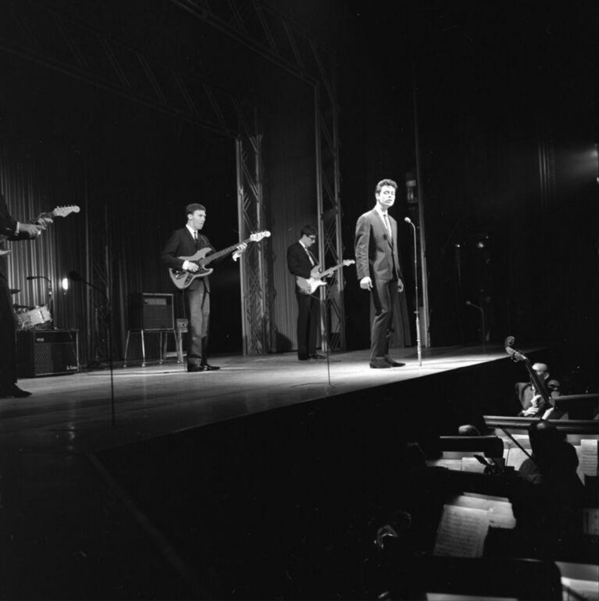 Vintage Band Stage Performance