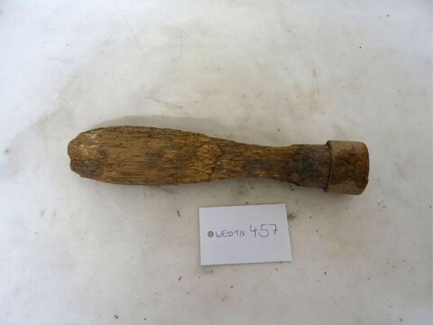 Archaeological Wooden Artifact Handle
