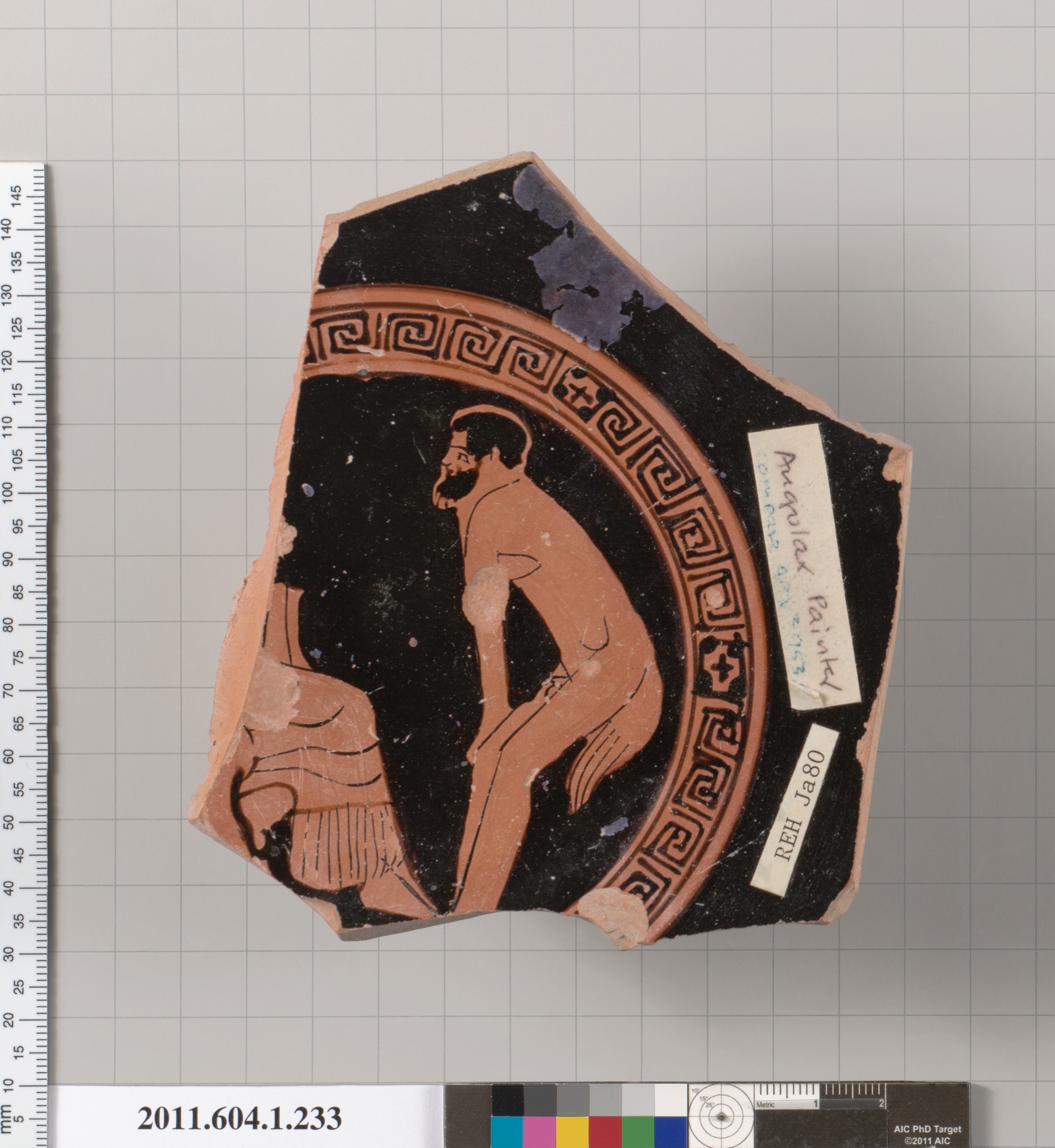 Ancient Greek Pottery Fragment