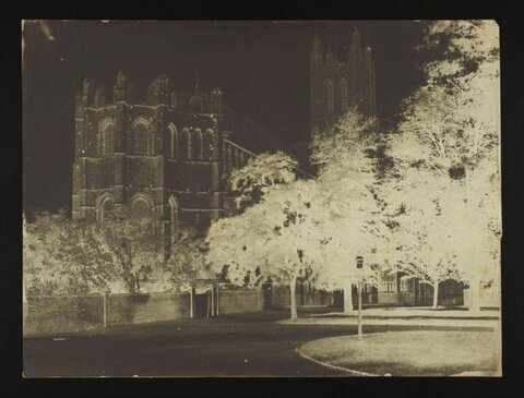 Vintage Photo of Gothic Cathedral
