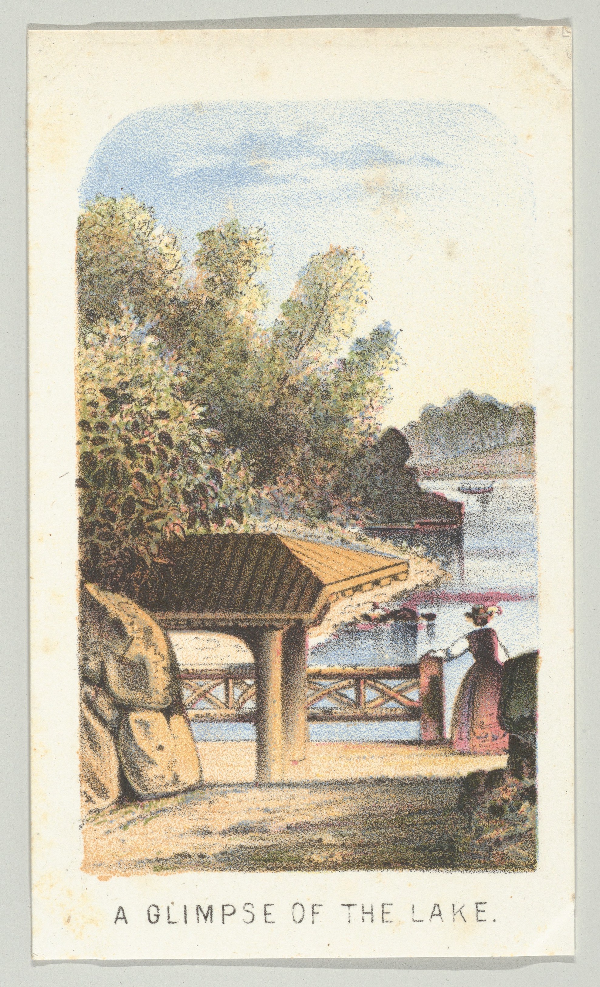 A Glimpse of the Lake