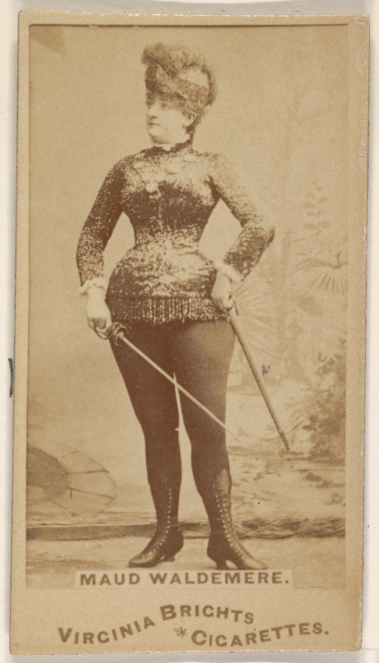 Maud Waldemere Vintage Cigarette Card
