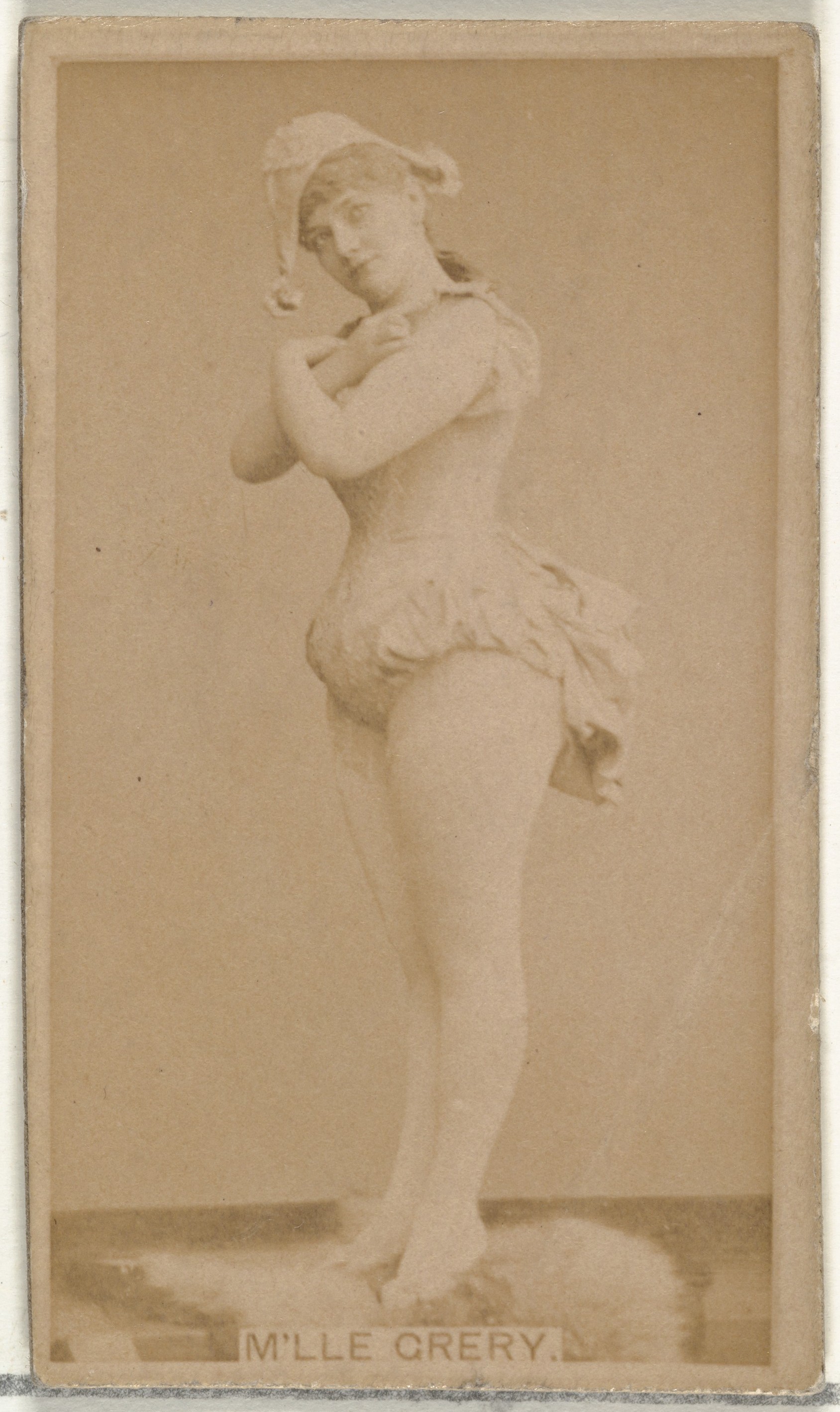 Vintage Portrait of M'lle Grery