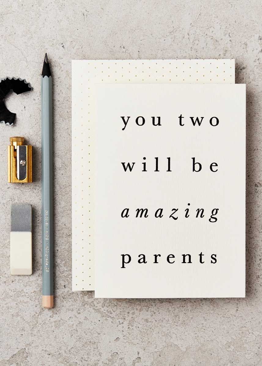 Congratulations Card For New Parents