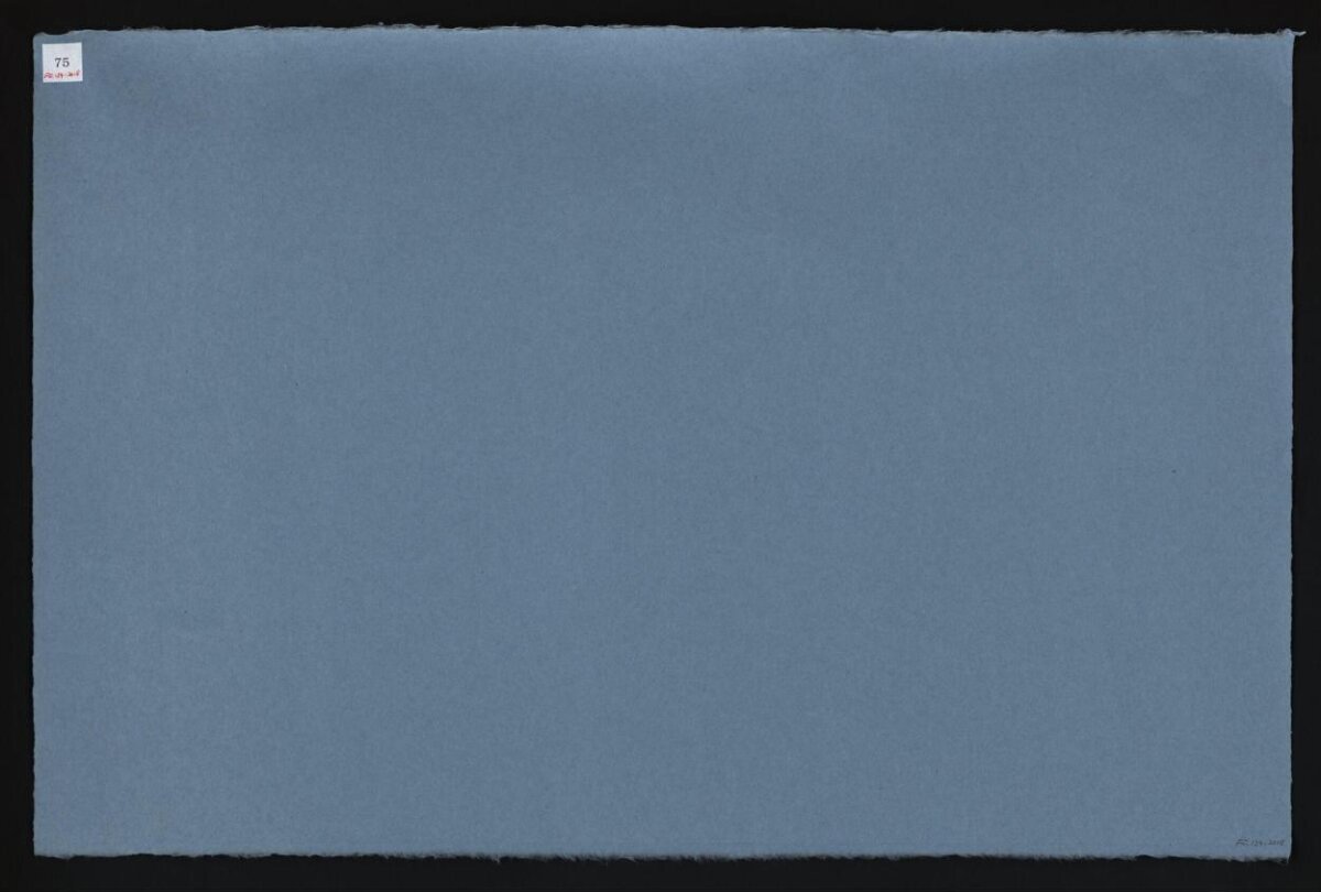 Blank Light Blue Paper Sheet