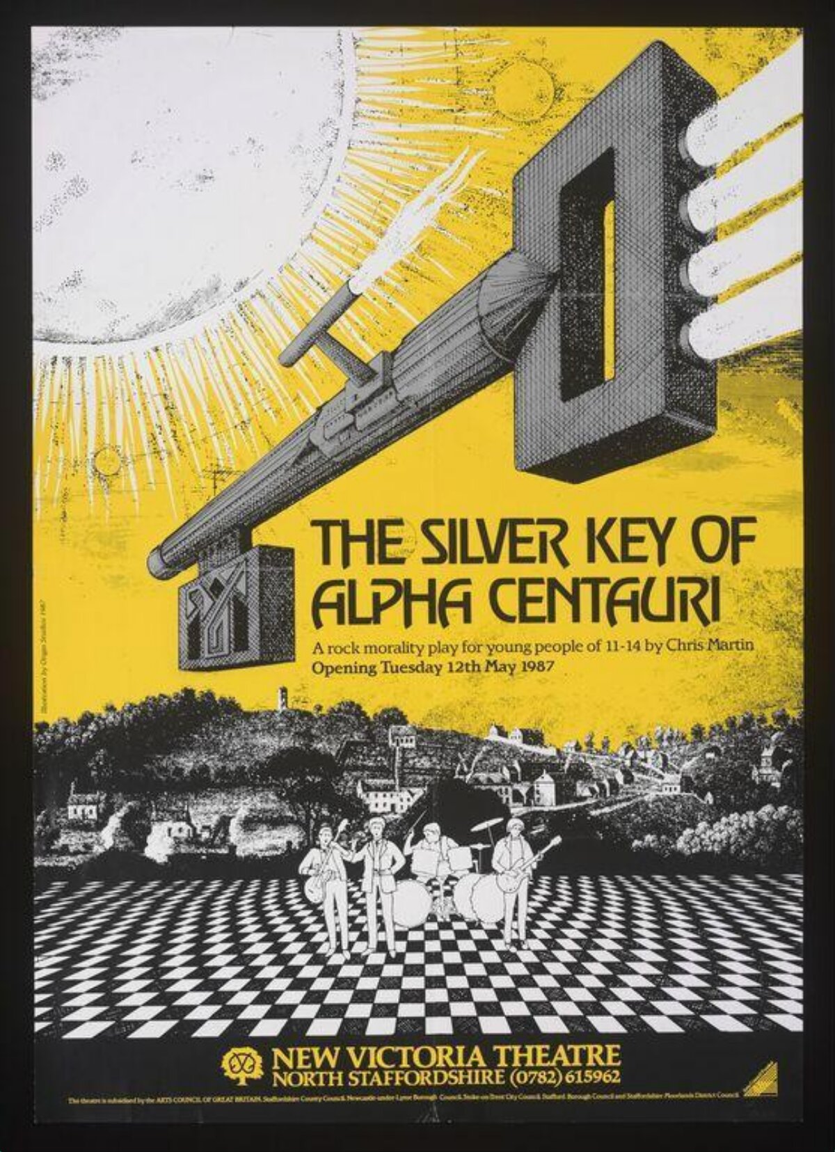 The Silver Key of Alpha Centauri Play Poster