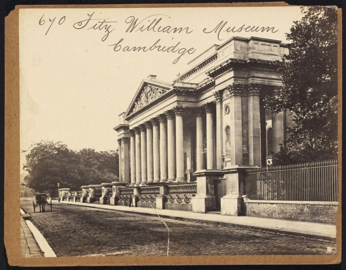 Fitzwilliam Museum Cambridge Vintage View