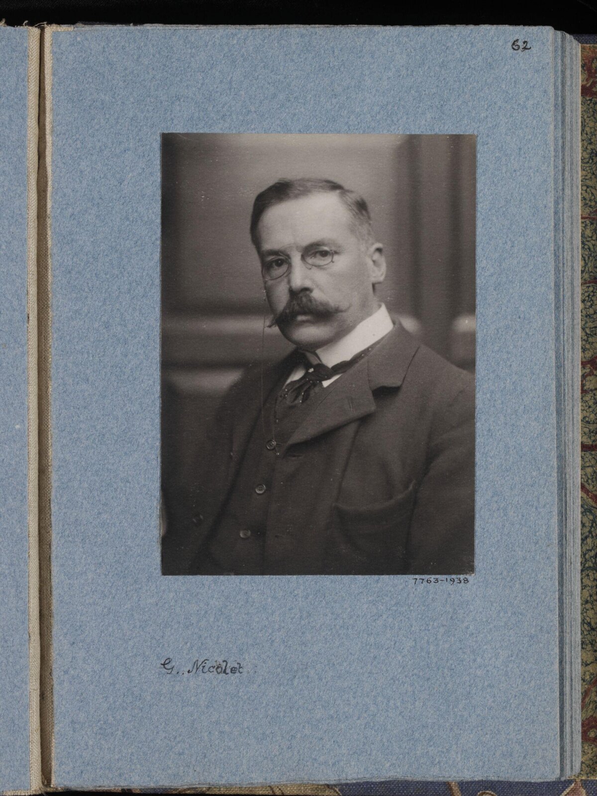 Portrait of G. Nicolet
