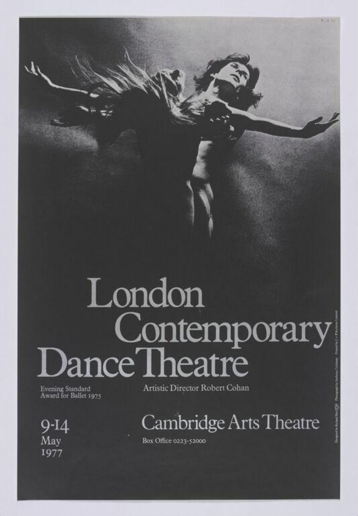 1977 London Contemporary Dance Theatre Poster