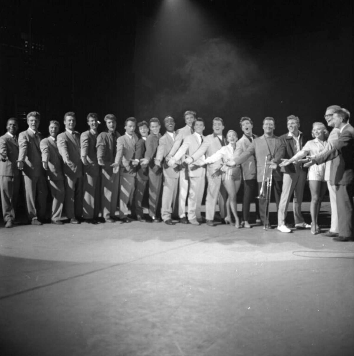 Vintage Stage Performers Group Photo