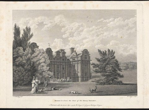 Broome in Kent, Seat of Sir Henry Oxenden