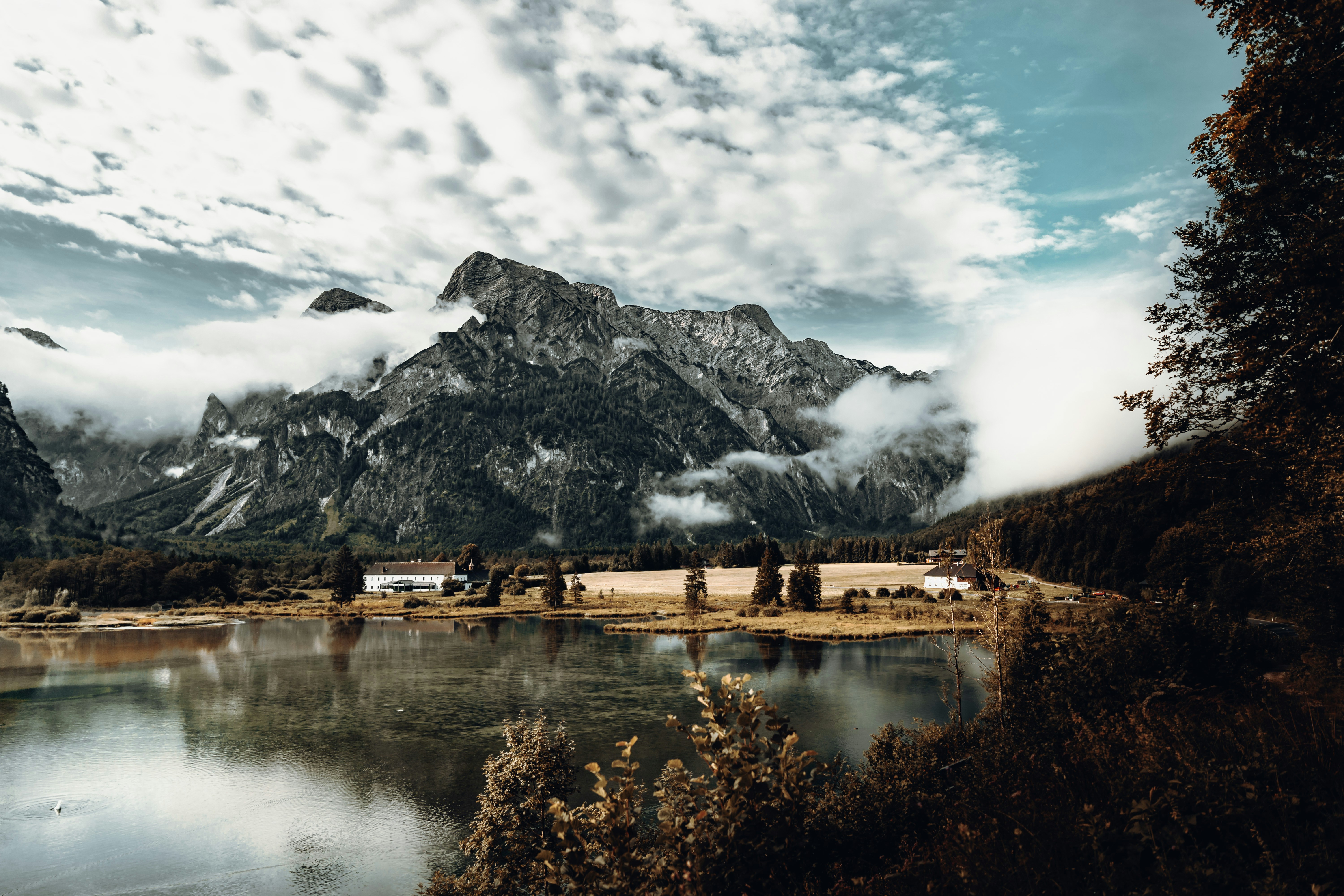 Alpine Mountain Lake Landscape