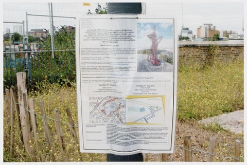 Planning Notice for Olympic Orbit Sculpture