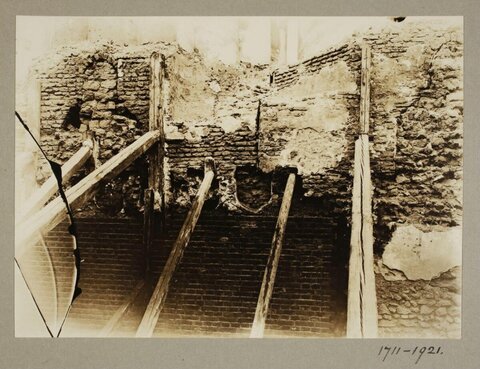 1921 Excavated Brick Ruin Site