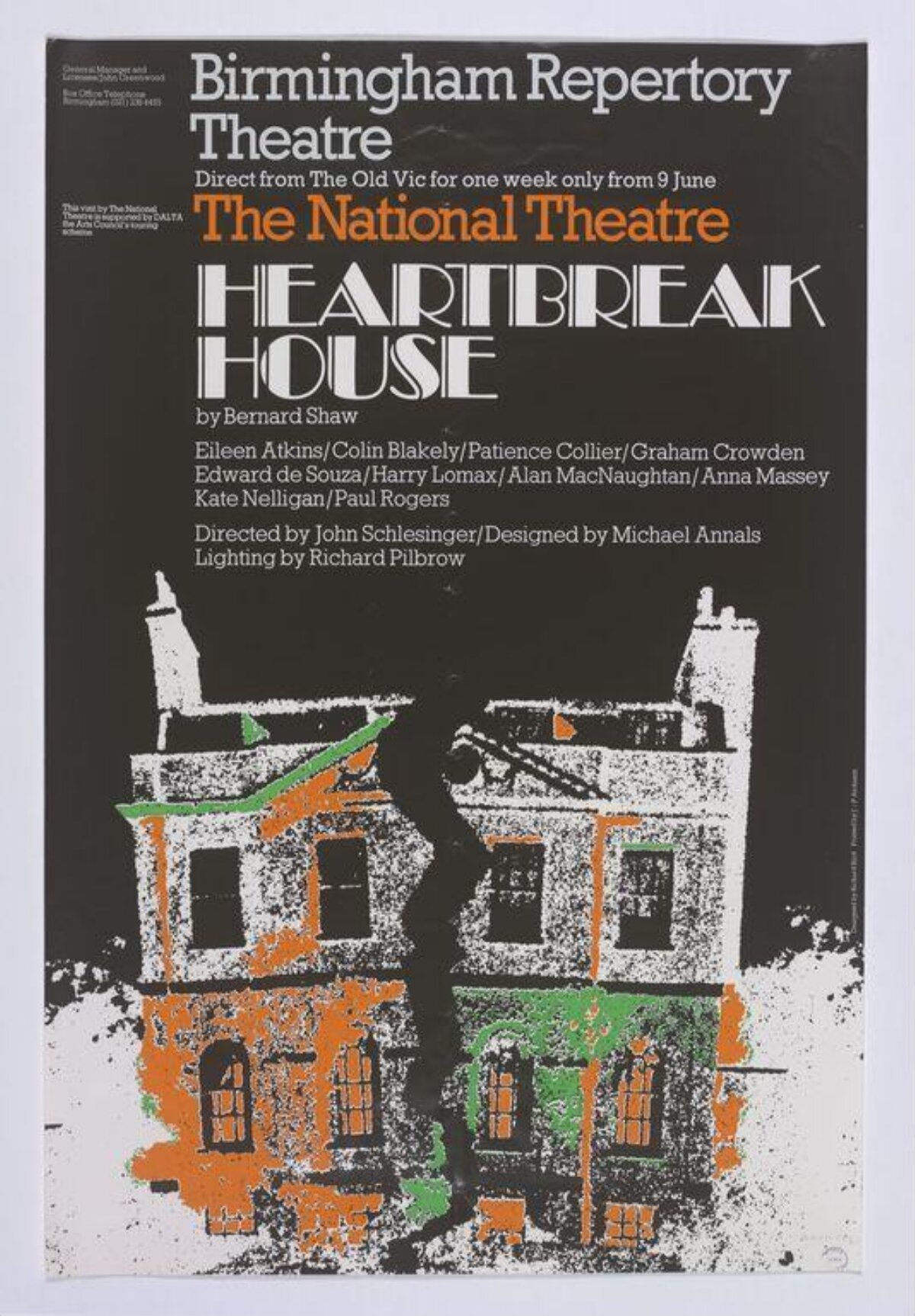 Heartbreak House Theatre Poster