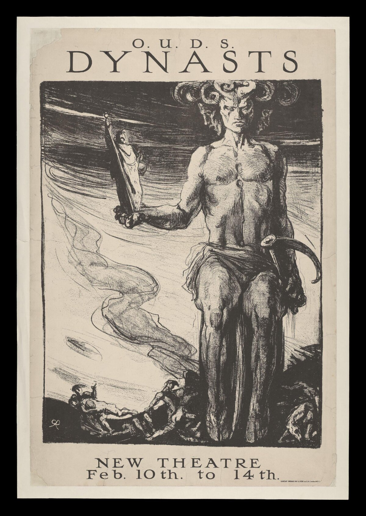 Dynasts Theatre Performance Poster