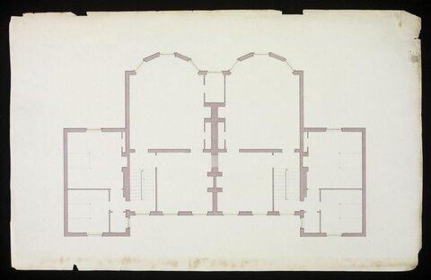 Hand-drawn Architectural Floor Plan