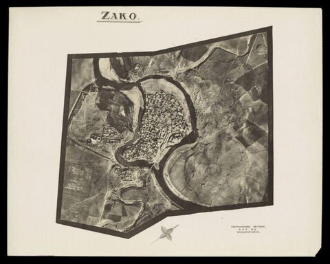 Aerial Map of Zako, Mesopotamia