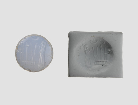 Ancient Seal and its Clay Impression