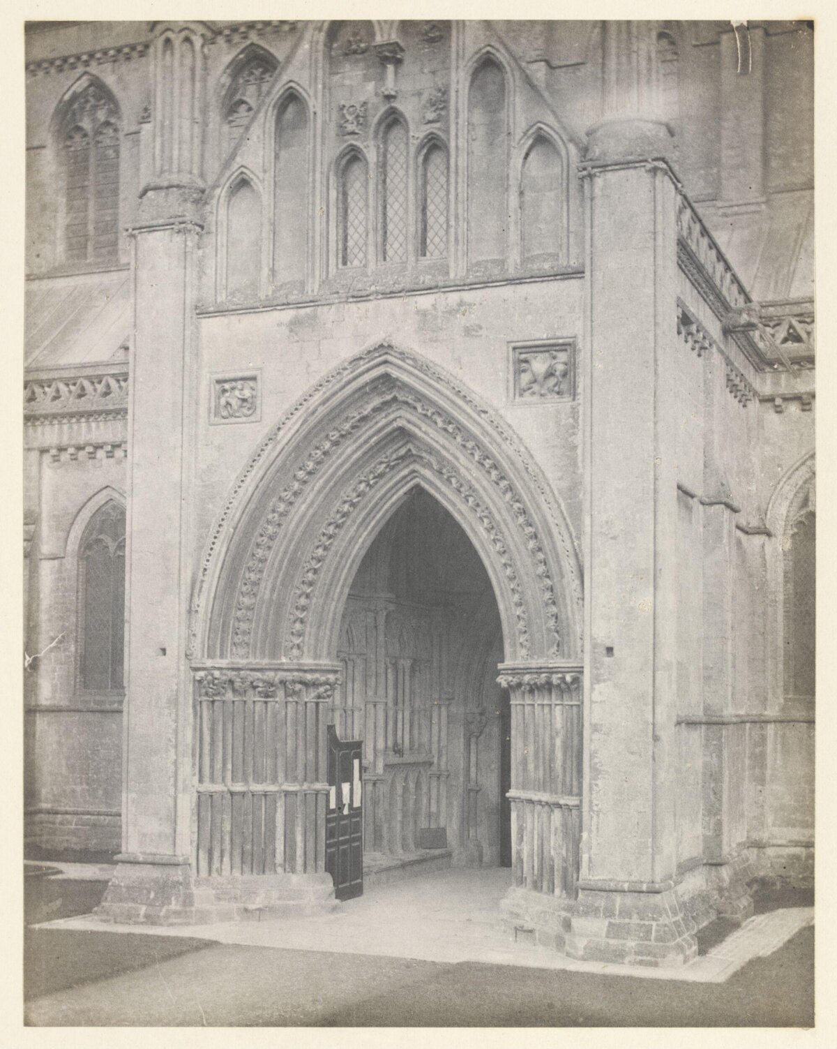 Gothic Cathedral Main Entrance