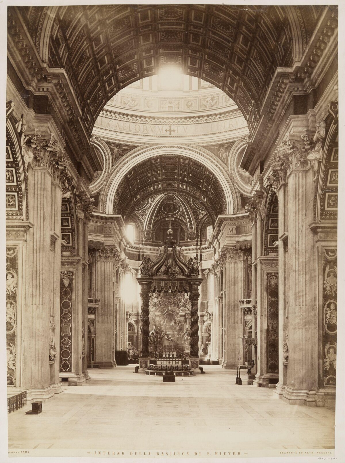 Interior of St. Peter's Basilica