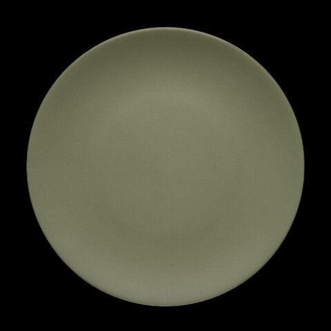 Plain Off-White Round Plate