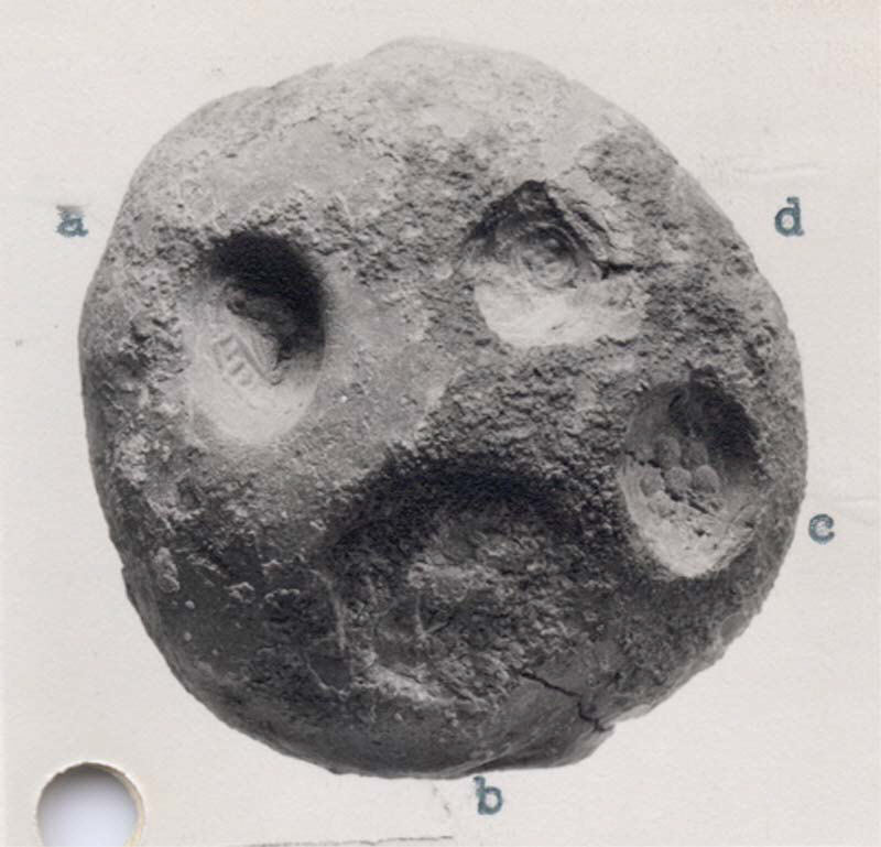 Ancient Clay Seal Impression