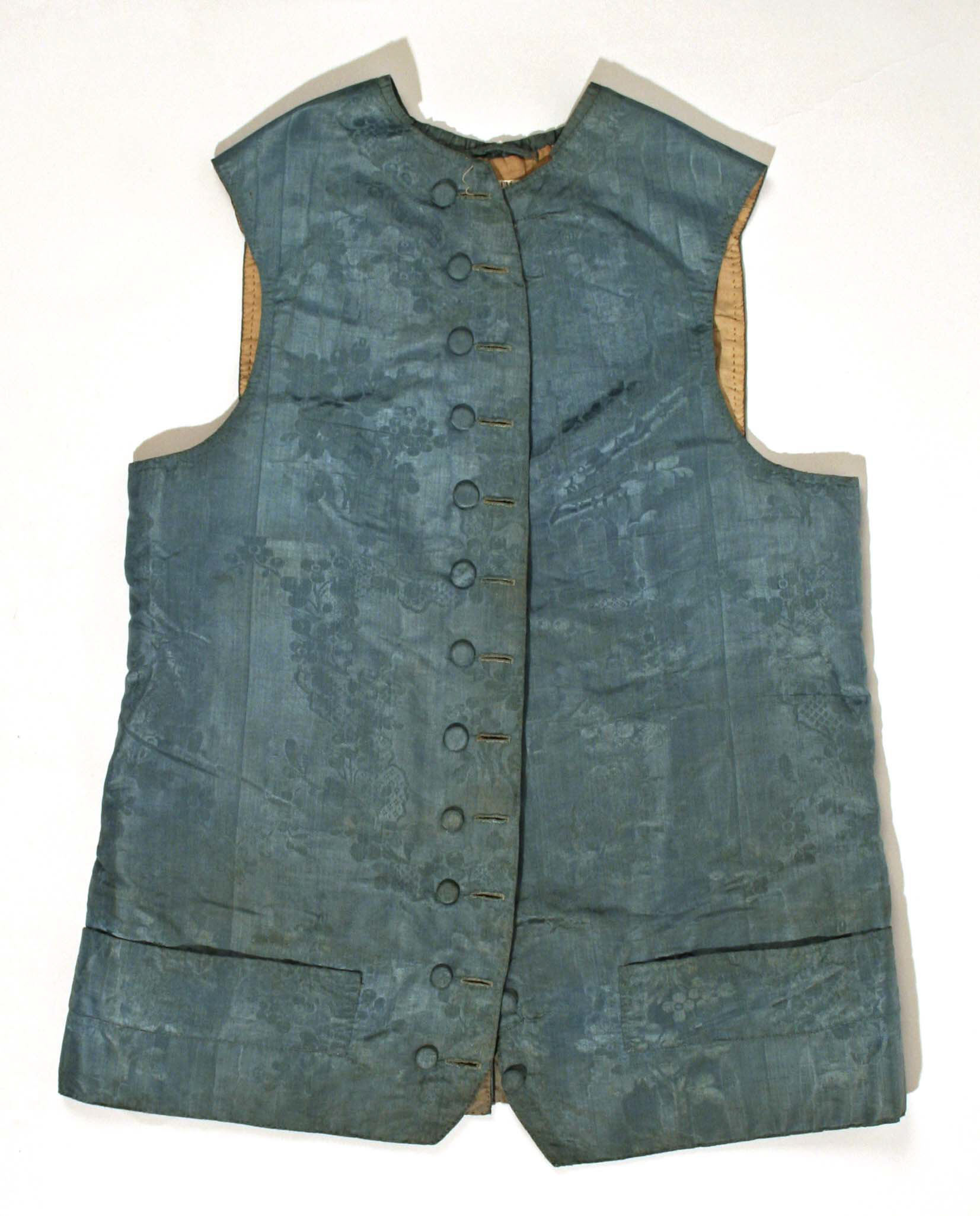 Vintage Blue Waistcoat